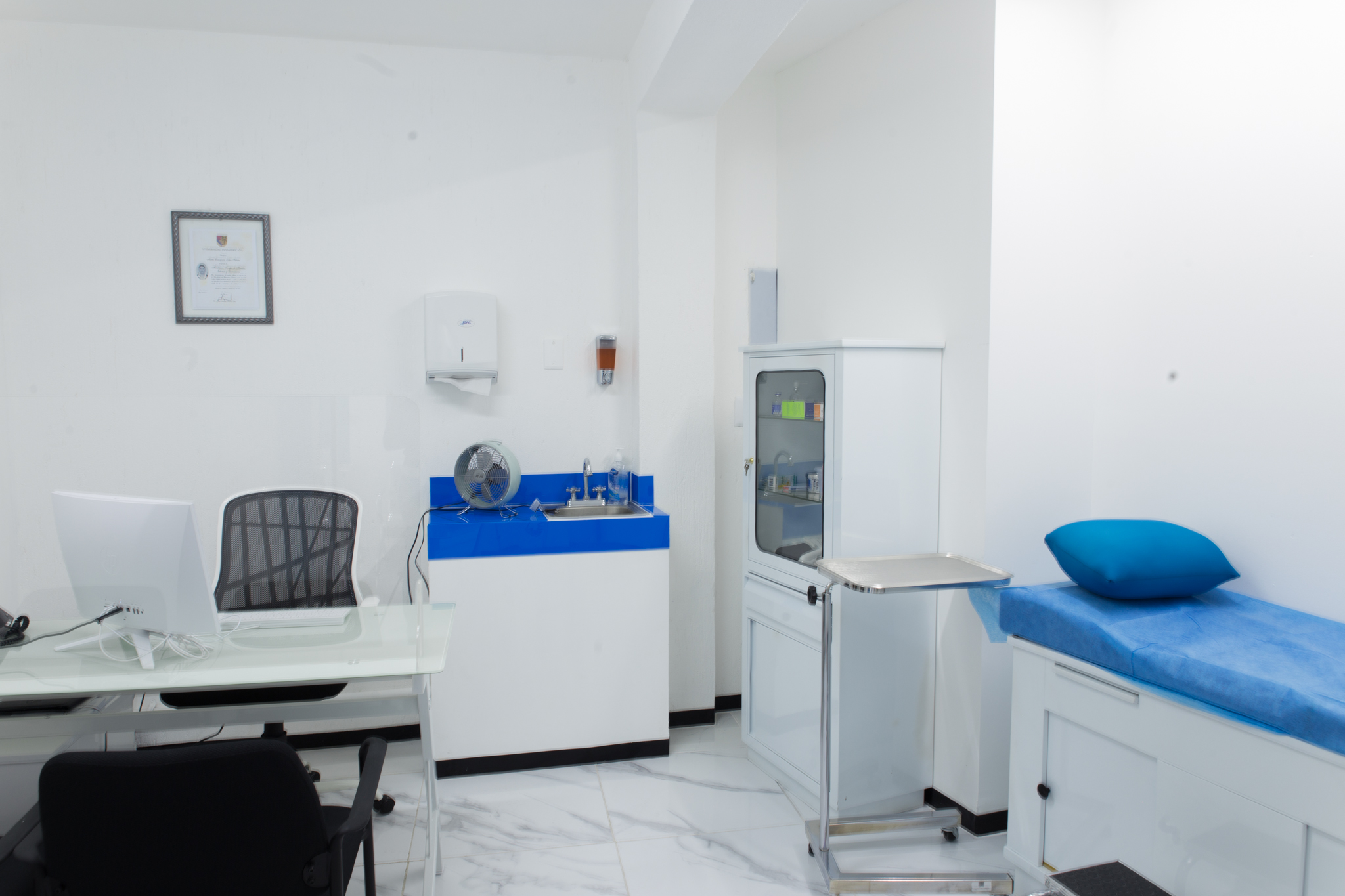 instalaciones de la clinica legaria